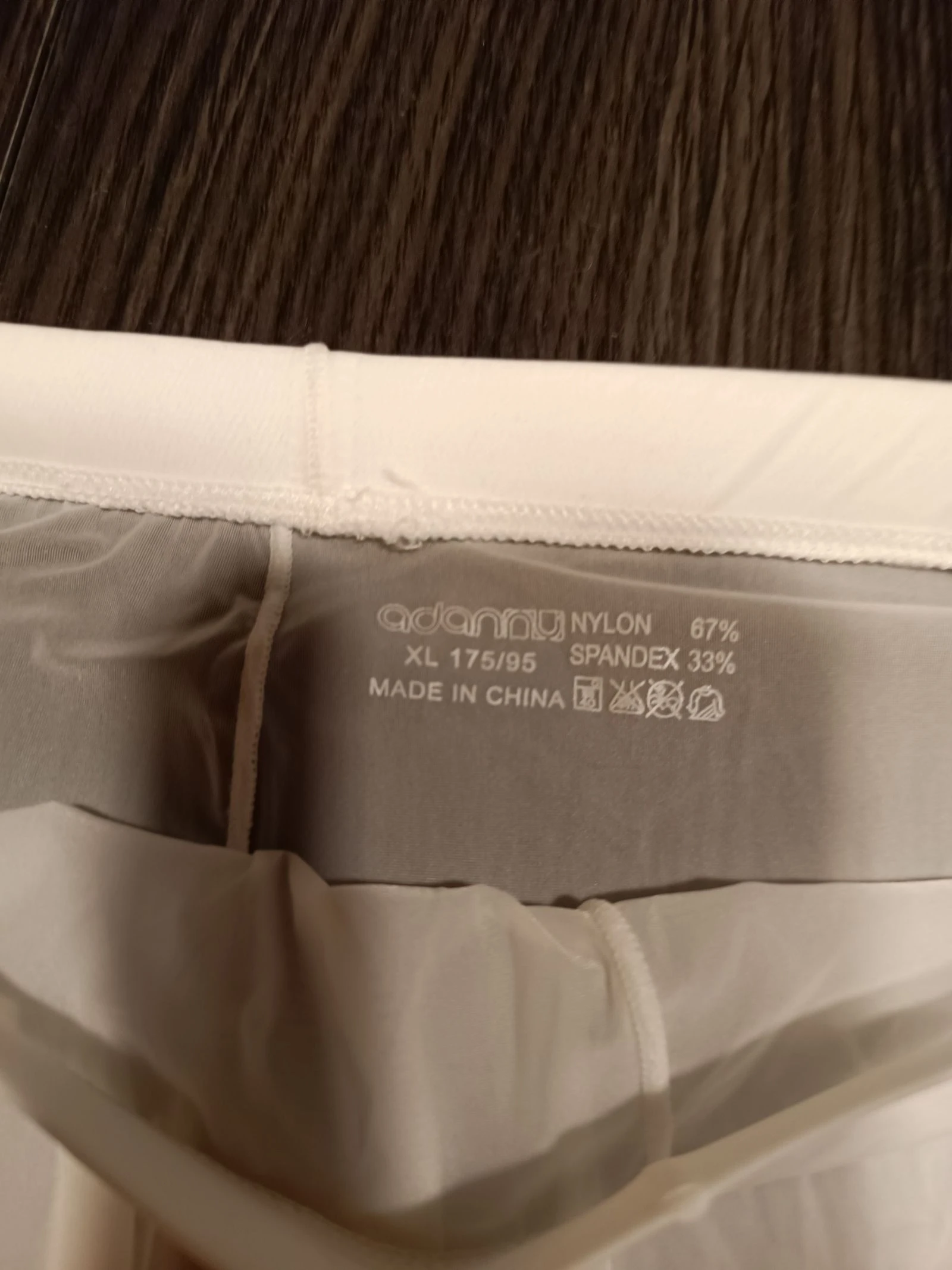 Transparante witte boxershort voor heren Adannu – photo 6